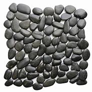 Image result for Black and White Pebble Stone Tile