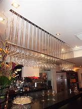 Image result for Hanging Bar Glass Rack