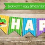 Image result for Birthday Bookworm Clip Art