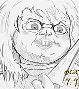 Image result for Chucky Drawing Realistic