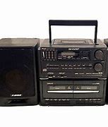 Image result for Sharp Boombox 90s