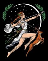 Image result for Artemis Greek Goddess Symbol
