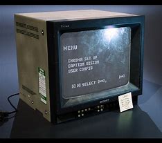 Image result for Old CRT Monitor Straight
