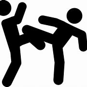 Image result for Fighting Silhouette No Background