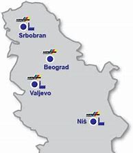 Image result for 5G U Srbiji Lokacije 2022