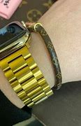 Image result for Black and Rose Gold Apple Watch Band