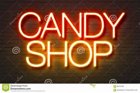 Image result for Candy Neon Sign