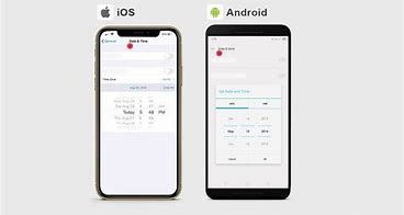 Image result for iOS vs Google Android App Background