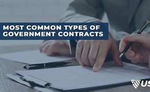 Image result for Contract Types Government