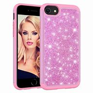 Image result for SE iPhone Case Clear Glitter