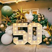 Image result for Elegant 50th Birthday Party