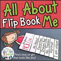 Image result for All About Me Flip Book