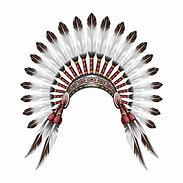 Image result for Native American Headdress Drawing