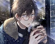 Image result for Boy with Brown Hair and Glasses