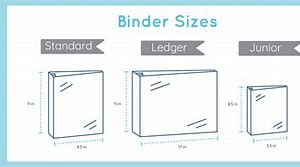 Image result for Binder Clip Sizes