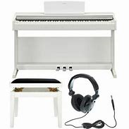 Image result for Upright Piano with Headphones