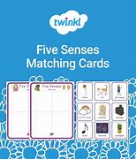 Image result for Five Senses Matching Worksheet