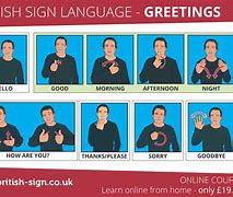 Image result for UK Sign Language Logo