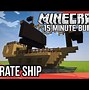Image result for Pirate Ship Sunk Minecraft