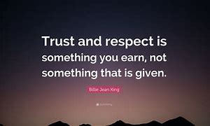 Image result for Quotes About Earning Trust