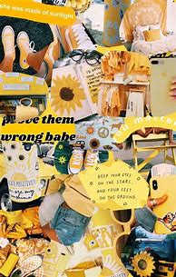 Image result for Cute Yellow Aesthetic Wallpaper