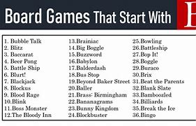 Image result for Games That Start with B
