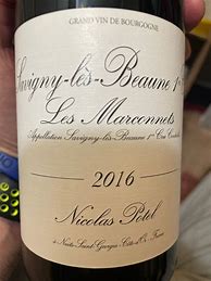 Image result for Nicolas Potel Beaune Marconnets