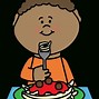 Image result for Cartoon Boy Eating Dinner