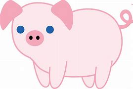 Image result for Cute Simple Cartoon Pig