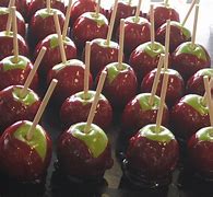 Image result for Red Toffee Apples