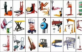 Image result for Material Handling Equipment Types