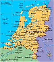 Image result for Netherlands Cities Map