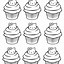 Image result for Kitty Cat Cupcake Clip Art