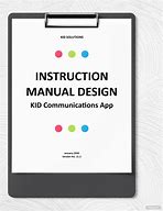 Image result for Digital User Manual Design Ideas