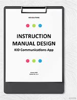Image result for App Instruction Manual Design