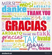 Image result for Thank You in Spanish Clip Art