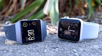 Image result for Apple Watch Vs. Fitbit Ionic