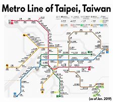 Image result for Taipei MRT Map with 101