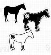 Image result for 4-H Horse Clip Art