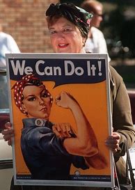 Image result for WW2 Propoganda Poster We Can Do It