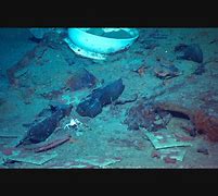 Image result for Titanic Underwater Pictures of Wreck