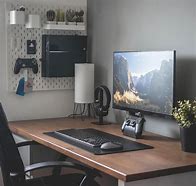 Image result for Black Desk Setup