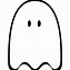 Image result for Cartoon Ghost Outline
