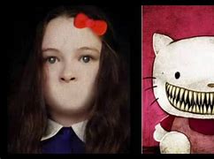 Image result for Cursed Hello Kitty