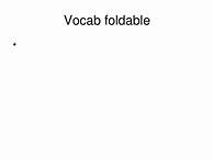 Image result for Vocab Foldable
