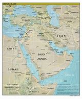 Image result for Middle East Map with Capitals