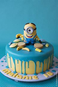 Image result for Baby Minion Birthday Cake