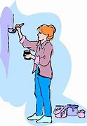 Image result for Painter Painting Clip Art