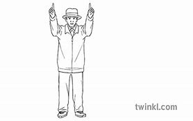 Image result for Cricket Umpire Six White Background