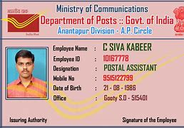 Image result for Government Employee ID Card